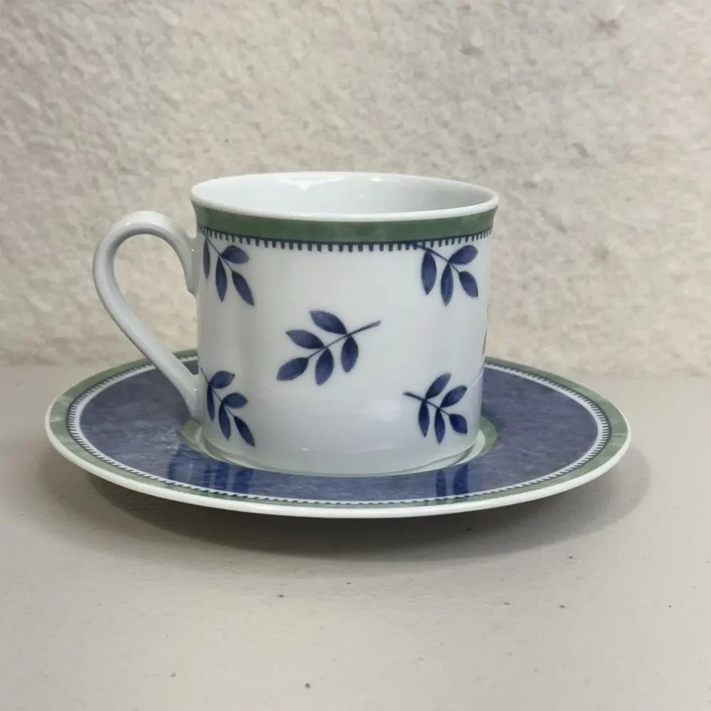 Villeroy & Boch Switch 3 Porzellan Germany Breakfast Cup & Saucer Set A14 & B32